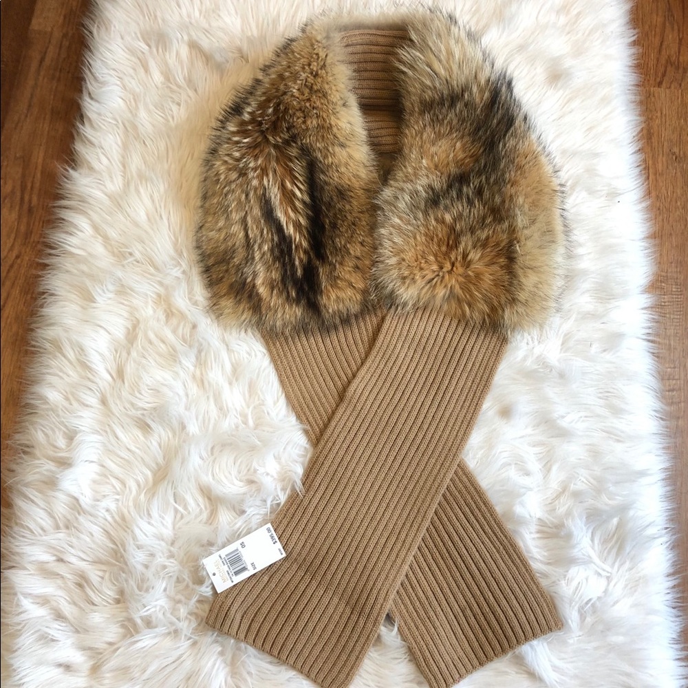 Michael Kors Authentic Fur Scarf